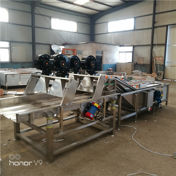 Turn over the air drying line